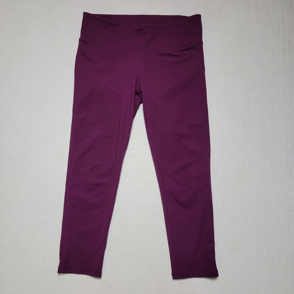 Fabletics Purple Crop Leggings SZ Small